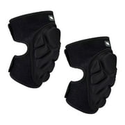 Miulika Knee Pads Elbow Pads Guards Protective Gear Men Anti Slip Breathable Protective Knee Elbow Pads for Hiking Bike Rollerblading Black L